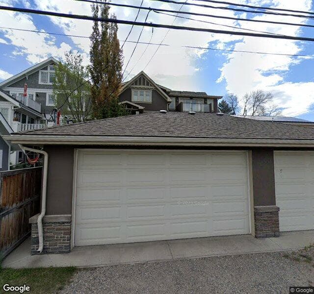 Street view of 1323 7A Street NW, Calgary