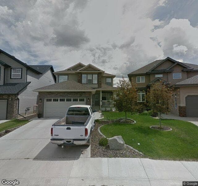 Street view of 2431 Bowen Wynd SW, Edmonton