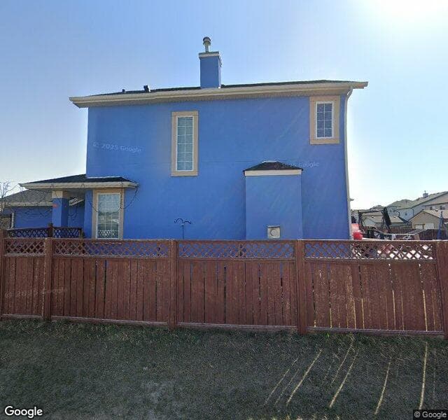 Street view of 6203 Saddlehorn Drive NE, Calgary