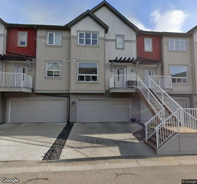 Street view of 77 Copperstone Cove SE, Calgary