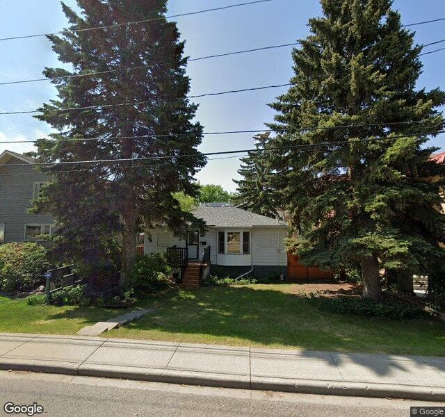 Street view of 4607 Montgomery Avenue NW, Calgary