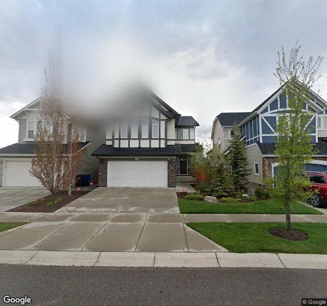 Street view of 811 New Brighton Drive SE, Calgary