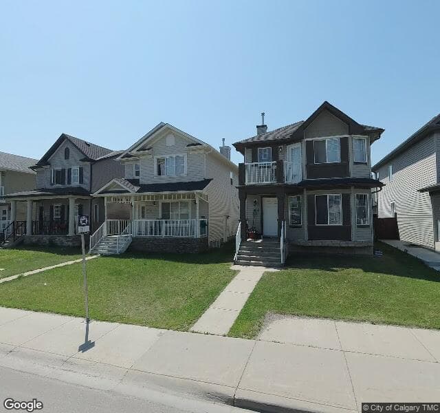 Street view of 1034 Taradale Drive NE, Calgary
