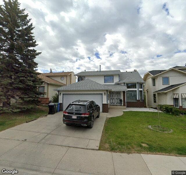 Street view of 709 Hawkwood Boulevard NW, Calgary