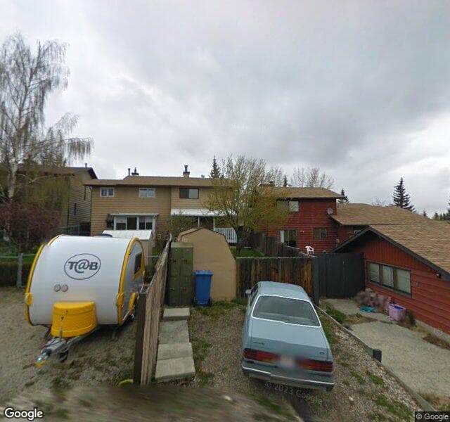 Street view of 6429 Coach Hill Road SW, Calgary