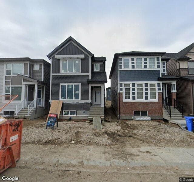 Street view of 273 Cornerstone Grove NE, Calgary