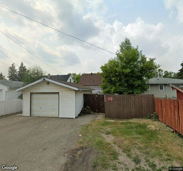 Street view of 6213 106 Street NW, Edmonton