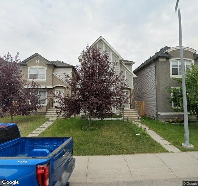 Street view of 143 Cranford Close SE, Calgary