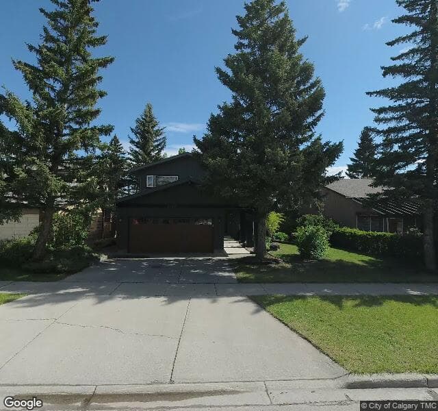 Street view of 3112 Palliser Drive SW, Calgary