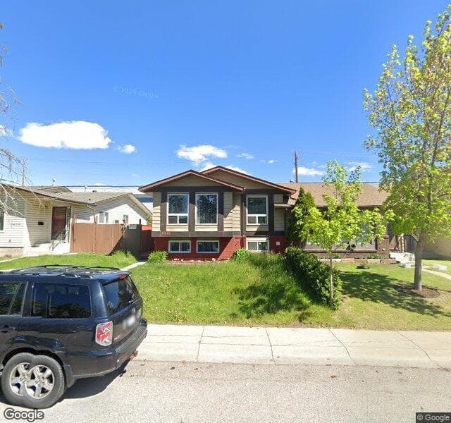 Street view of 5410 Temple Road NE, Calgary