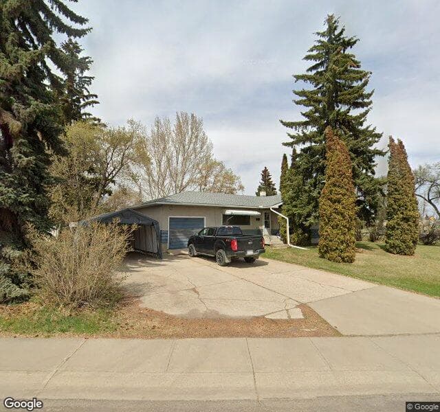 Street view of 16002 95 Avenue NW, Edmonton