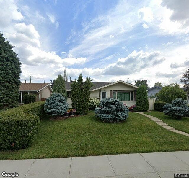 Street view of 13531 104A Street NW, Edmonton