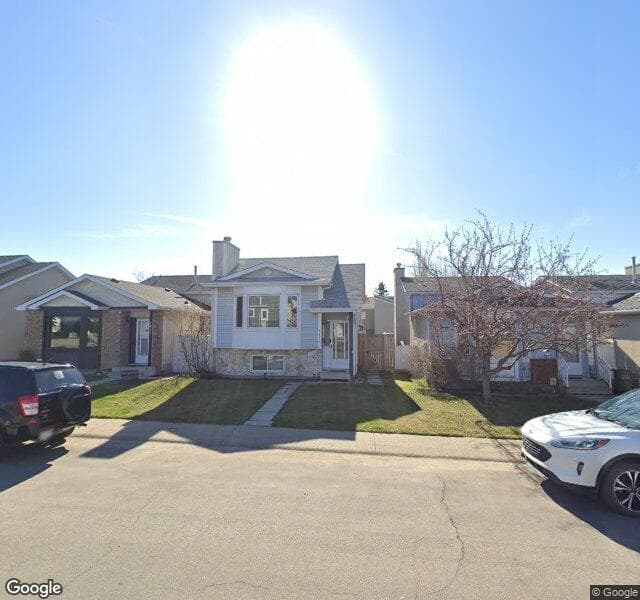 Street view of 7415 186 Street NW, Edmonton