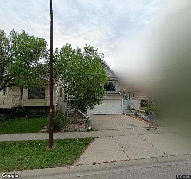 Street view of 888 Erin Woods Drive SE, Calgary