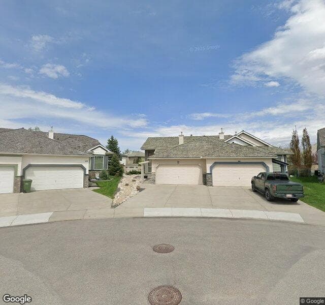 Street view of 145 Chaparral Villas SE, Calgary