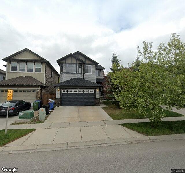 Street view of 179 Everbrook Drive SW, Calgary