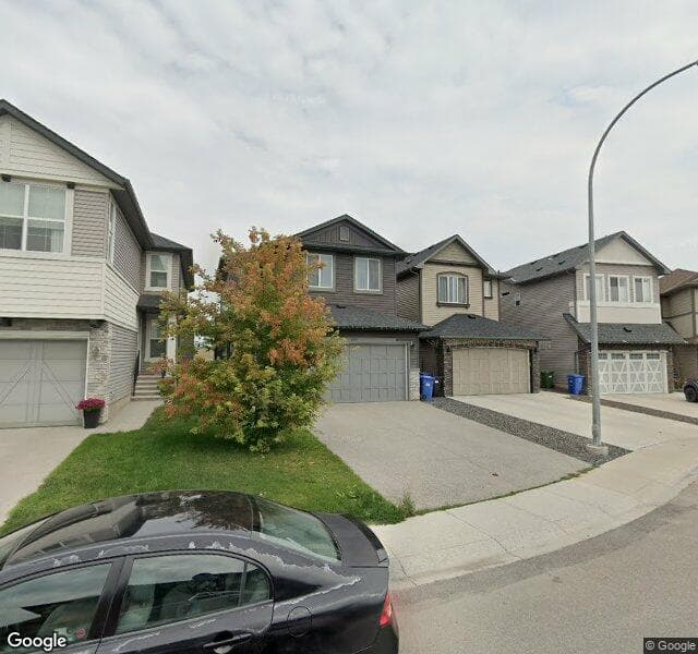 Street view of 239 Chaparral Valley Way SE, Calgary