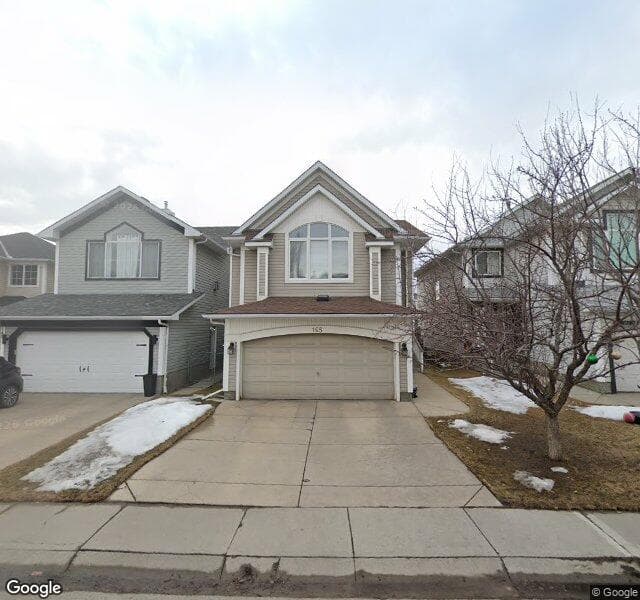 Street view of 165 River Rock Place SE, Calgary