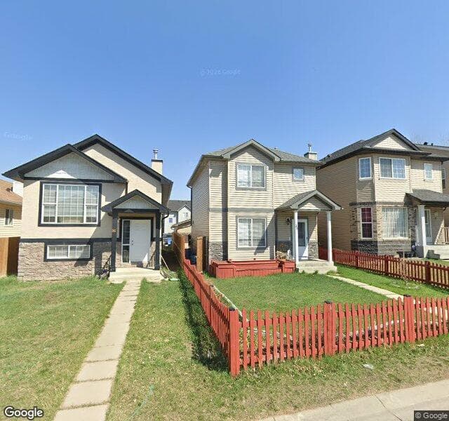 Street view of 30 Saddlefield Crescent NE, Calgary