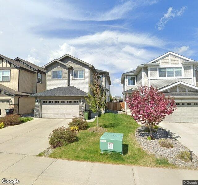 Street view of 5487 Allbright Square SW, Edmonton