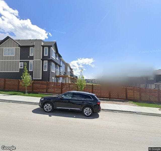 Street view of 215 Lucas Heights NW, Calgary