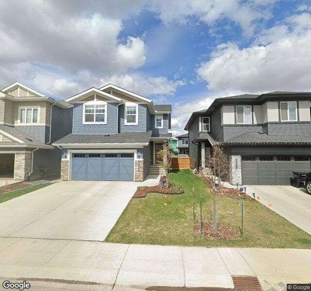 Street view of 22208 80 Avenue NW, Edmonton