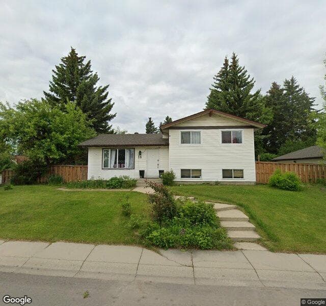 Street view of 16 Pinebrook Close NE, Calgary
