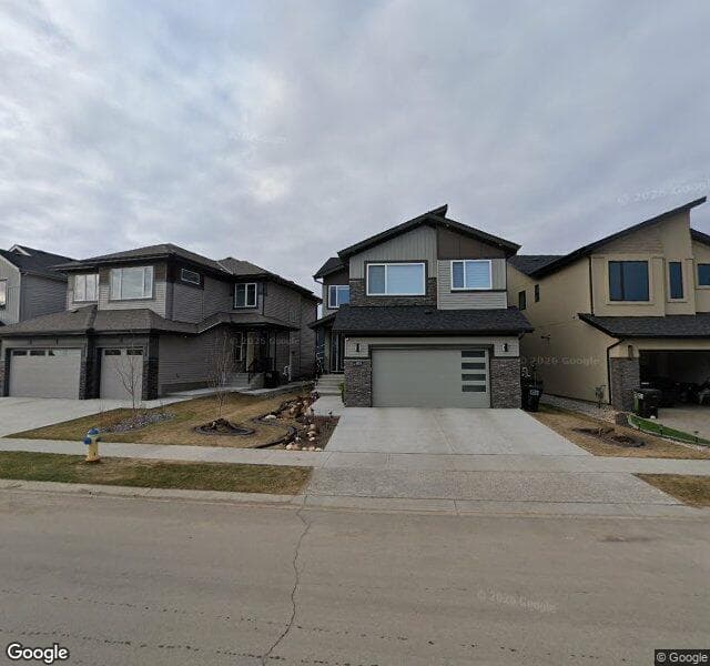Street view of 6035 Crawford Drive SW, Edmonton