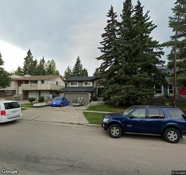 Street view of 3223 Palliser Drive SW, Calgary