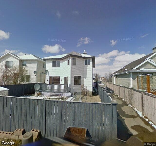 Street view of 9850 Hidden Valley Drive NW, Calgary