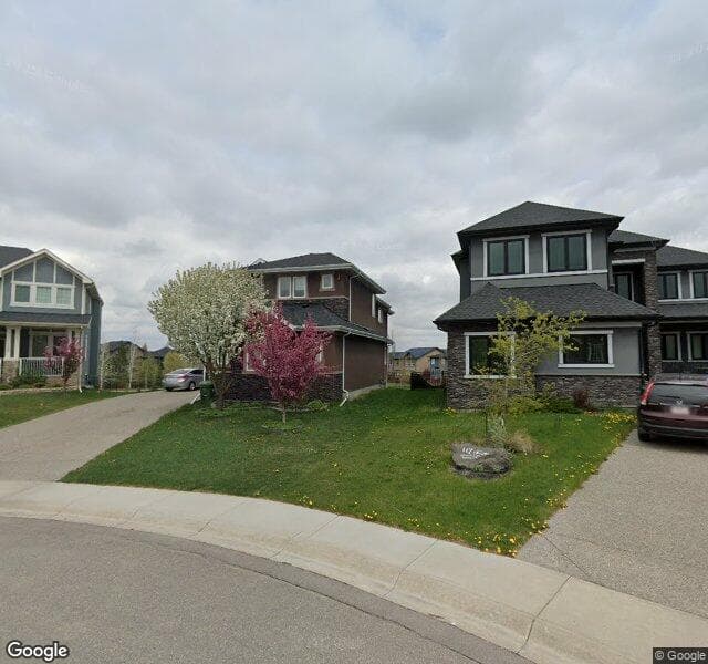 Street view of 121 Silverado Crest Landing SW, Calgary
