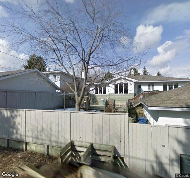 Street view of 70 Woodlark Drive SW, Calgary