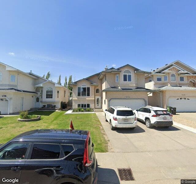 Street view of 16434 65 Street NW, Edmonton