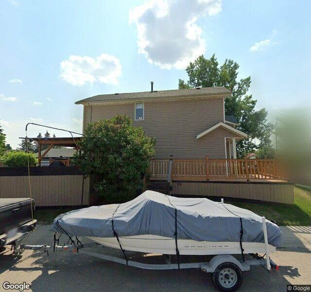 Street view of 116 Castledale Way NE, Calgary