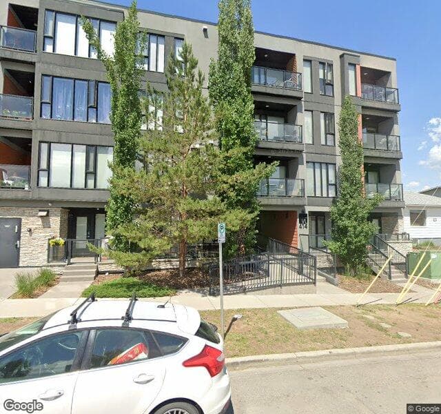 Street view of 414 Meredith Road NE, Calgary