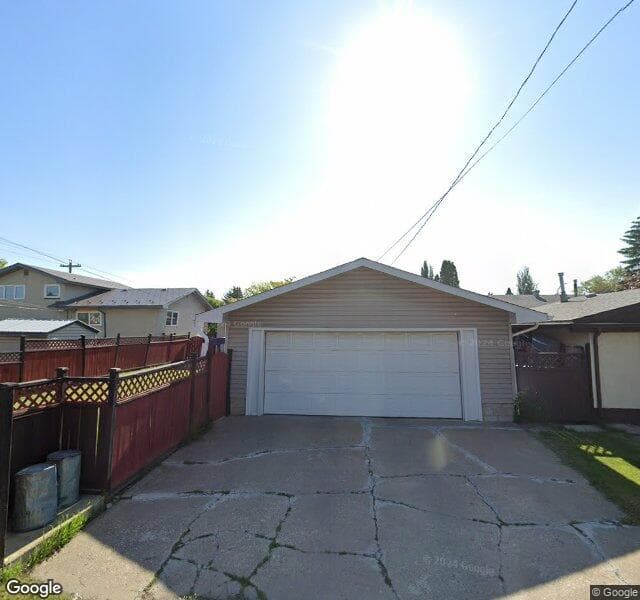 Street view of 9106 169 Street NW, Edmonton