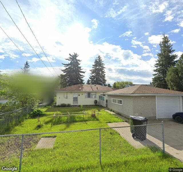 Street view of 13032 90 Street NW, Edmonton