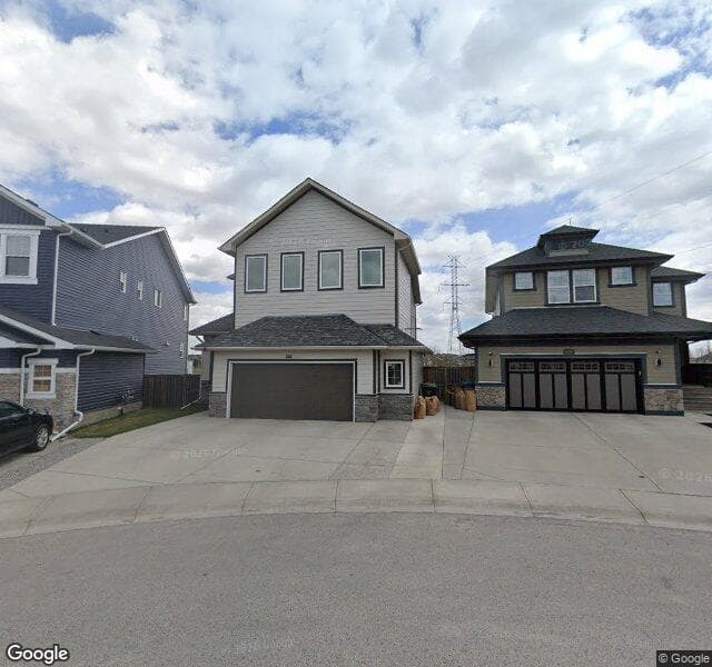 Street view of 318 Evanspark Circle NW, Calgary