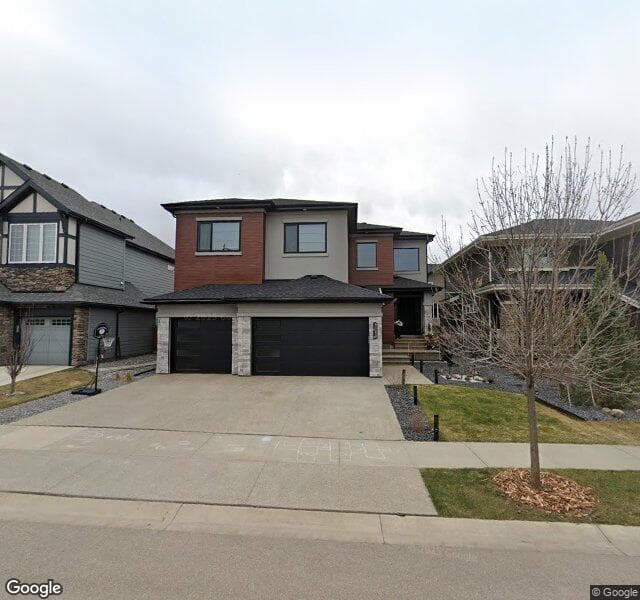 Street view of 4121 Kennedy Green SW, Edmonton