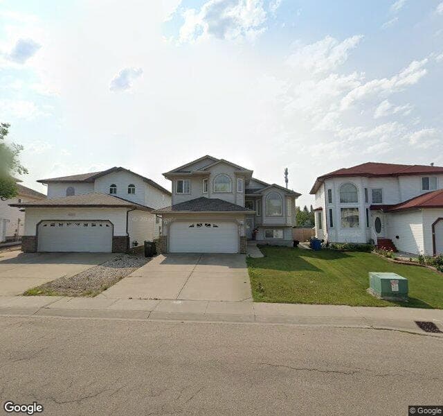 Street view of 6427 163 Avenue NW, Edmonton