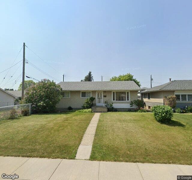 Street view of 13408 102 Street NW, Edmonton