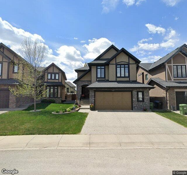 Street view of 145 W Coach Place SW, Calgary