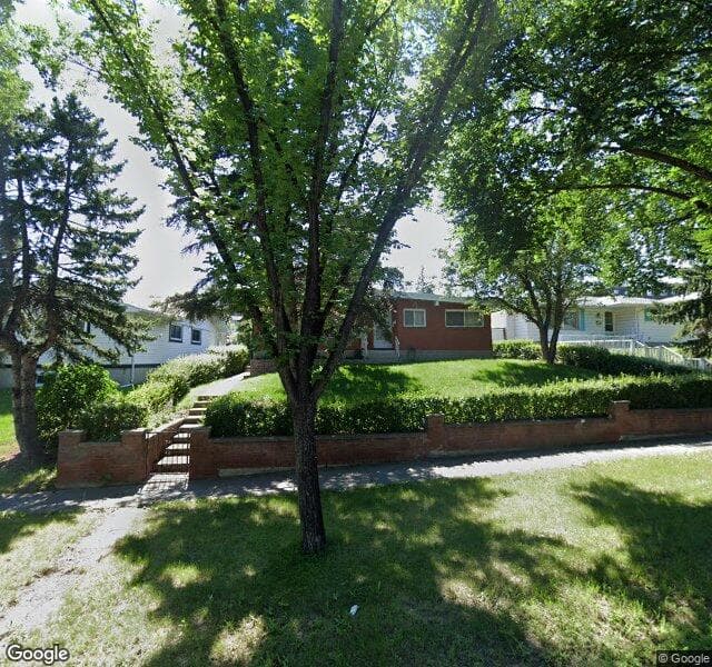 Street view of 727 64 Avenue NW, Calgary