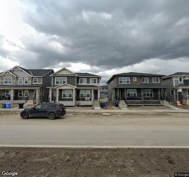 Street view of 1049 Creekview Drive SW, Calgary
