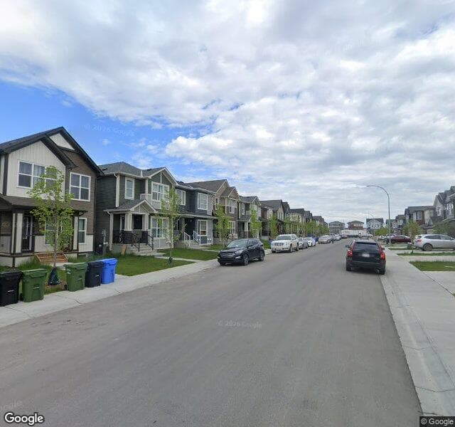 Street view of 49 Savanna Link NE, Calgary