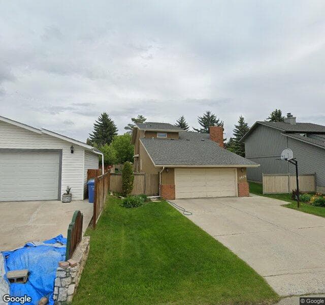 Street view of 2616 Deer Side Drive SE, Calgary