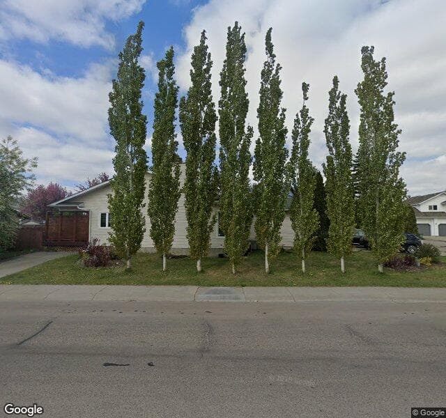 Street view of 15804 129 Street NW, Edmonton