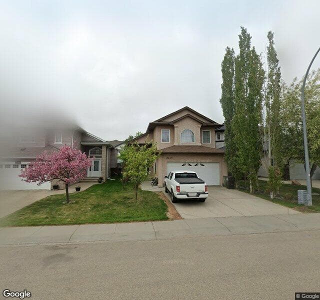 Street view of 17448 119 Street NW, Edmonton