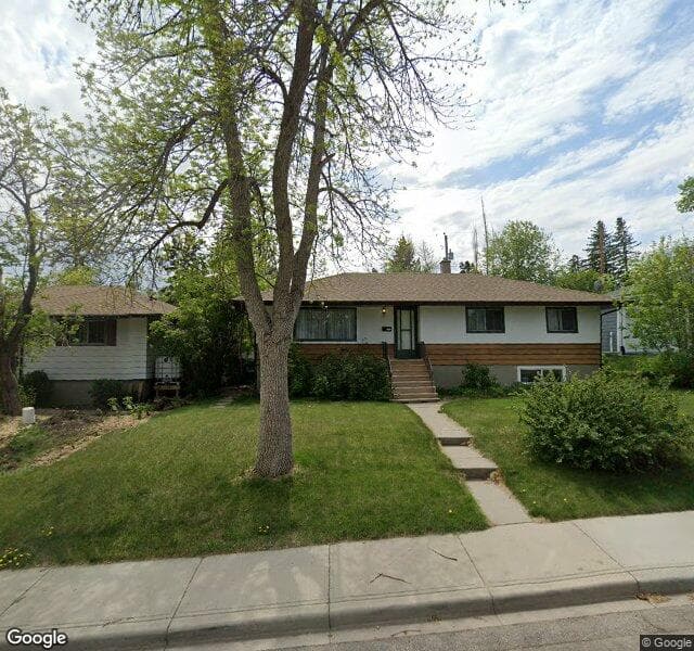 Street view of 415 Trafford Drive NW, Calgary