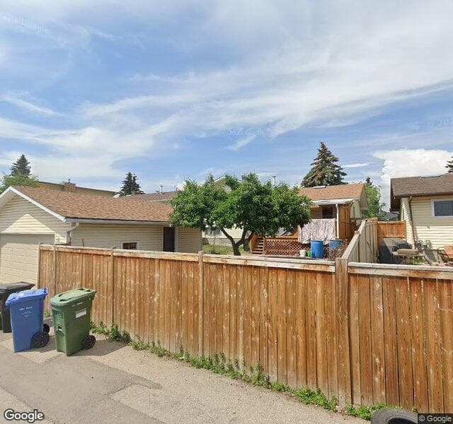 Street view of 4320 49 Street NE, Calgary